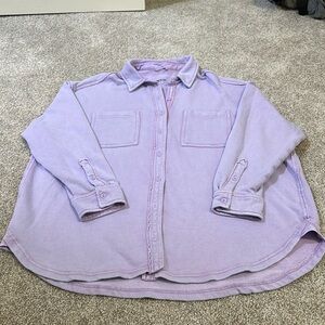 Aerie Oversized Button shirt